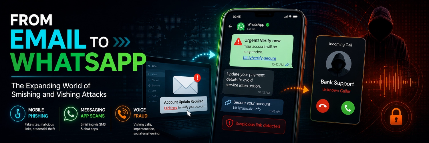 From Email to WhatsApp The Expanding World of Smishing and Vishing Attacks