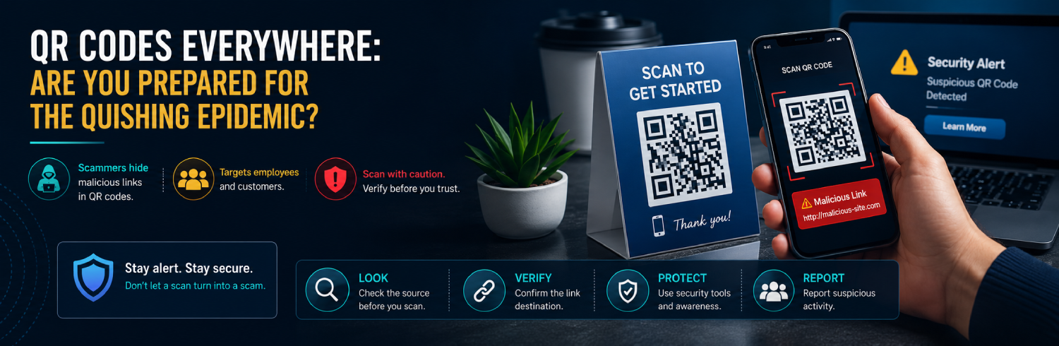 QR Codes Everywhere - Are You Prepared for the Quishing Epidemic