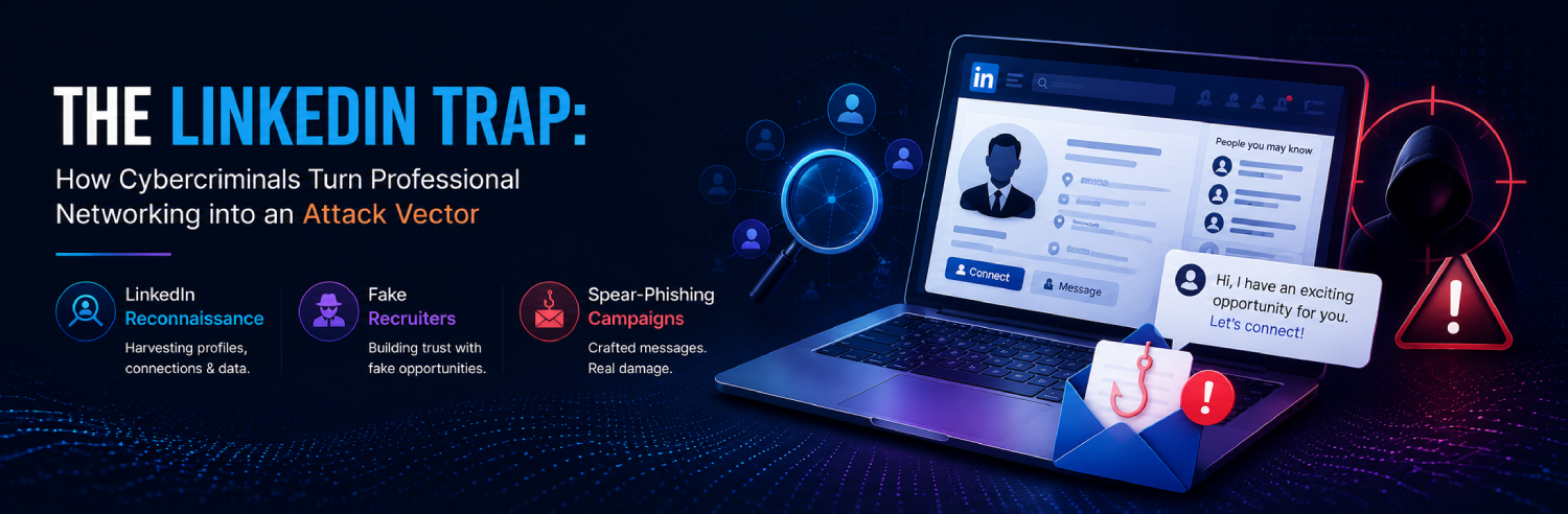 The LinkedIn Trap - How Cybercriminals Turn Professional Networking into an Attack Vector